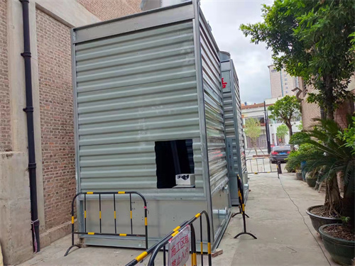 搬運玻璃鋼冷卻塔要注意一些問題,工業冷卻塔