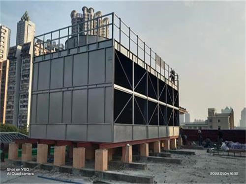 全鋼開(kāi)式冷卻塔外觀(guān)防腐表面處理(橫流開(kāi)式冷卻塔原