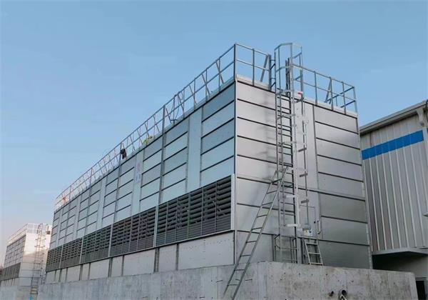 逆流冷卻塔冷卻階段介紹(逆流式冷卻塔原理圖)
